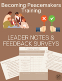 'Becoming Peacemakers' Leader Notes & Feedback Surveys