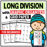 ❤️ Beginner Long division practice worksheets 1 digit + gr
