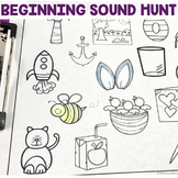"Beginning Sound Hunt" Center - 1st Grade Literacy Centers
