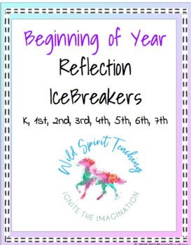 Preview of *Beginning of Year* Reflection Conversation Starters