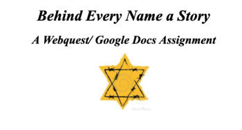 Preview of "Behind Every Name a Story" Holocaust Survivor Research and Writing Project