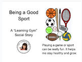 "Being a Good Sport" Social Story