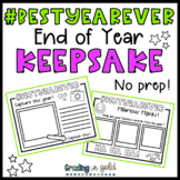 #BestYearEver End Of Year Keepsake - Last Day Memory Book