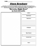 “Beverly, Right Here” by Kate DiCamillo  STORY BROCHURE