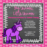 "Big Unicorn, Little Unicorn" Interactive Activities for S