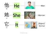 [Bilingual] English & Chinese - He She It Pronouns