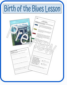 Preview of "Birth of the Blues" Informational Reading Passage and Virtual Field trip