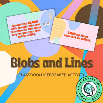 Preview of "Blobs And Lines" - Classroom Icebreaker Activity