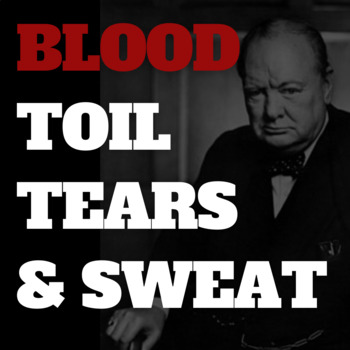 Preview of "Blood, Toil, Tears and Sweat" Winston Churchill Speech Annotation 
