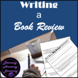 Book Review Writing Packet | Distance Learning | Google App