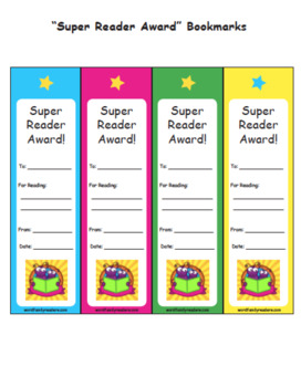 12 x I'm A Good Reader Bookmarks Teacher Resources Student Classroom Rewards 
