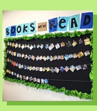 "Books We've Read" Bulletin Board Display EDITABLE