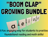 "Boom Clap" GROWING BUNDLE -- Fun Games for Reading, Phoni