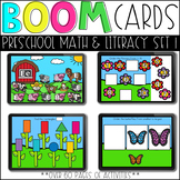 Boom Cards Preschool Math and Literacy Unit