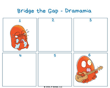 Preview of "Bridge the Gap" - Comics activity for Social Emotional Learning