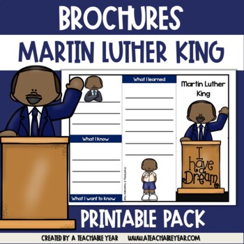 Preview of Brochure Martin Luther King | Free