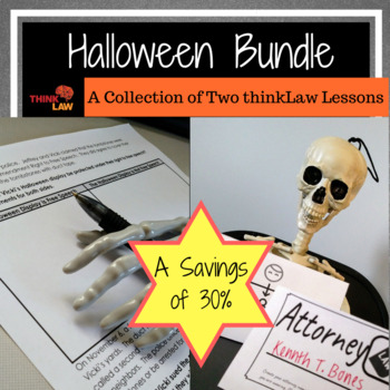 Preview of *Bundle* Halloween Critical Thinking!