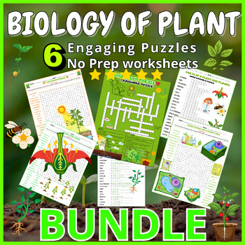 Preview of ✅Bundle✅Plant Biology:PARTS OF A PLANT,PHOTOSYNTHESIS,PLANT LIFE CYCLE,Structure