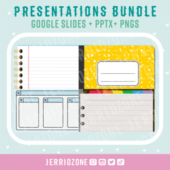 Preview of *Bundle* Presentation Templates (Google Slides + PPTX + PNGs)