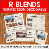 Nonfiction Decodable Readers Real Pictures & Word Work Act