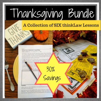 Preview of *Bundle* Thanksgiving Critical Thinking!