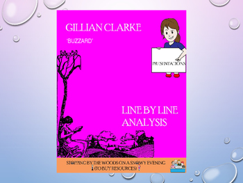Preview of 'Buzzard' by Gillian Clarke: an analysis