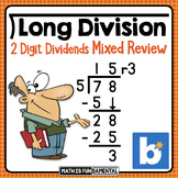 Long Division - 2 Digit Dividends Mixed Review | Boom™ Car