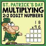 St. Patrick's Day | Multiplication of 2 x 2 Digit Numbers 