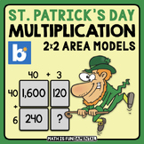 Area Model | Multiplying 2 x 2 Digits | Boom™ Cards | St. 