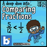 Comparing Fractions | Boom™ Cards | 3.NF.A.3 | 4.NF.A.2