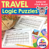 Travel Theme Logic Puzzles