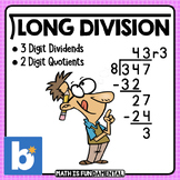 Long Division | 3 Digit Dividends & 2 Digit Quotients | Bo