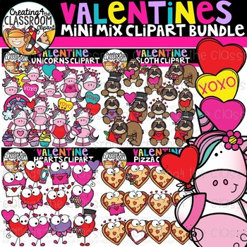 Preview of Valentine Clipart Bundle {Valentines Day Clipart}