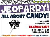 "CANDY" Elementary Jeopardy: handouts, reading & interacti