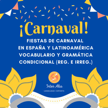 Preview of ¡CARNAVAL! en España y Latinoamérica - Clase de Español/Spanish Class (B1-B2-C1)