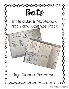Preview of {CCSS.MATH.CONTENT.MD} BATS- Interactive Notebook Math Pack