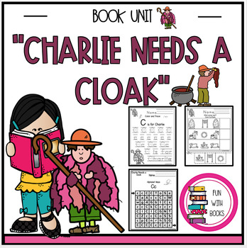Preview of "CHARLIE NEEDS A CLOAK" BOOK UNIT