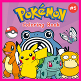[COLORING BOOK] - Pokemon Coloring Pages Volume #5, 103 Pages