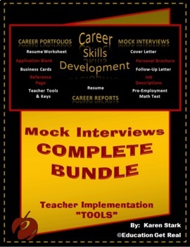 Preview of “MOCK INTERVIEW BUNDLE” - CAREER READINESS - STAGE #4 2nd Ed. “Activity”