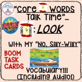"CORE WORDS Talk Time":LOOK!...BOOM CARDS: Companion for "