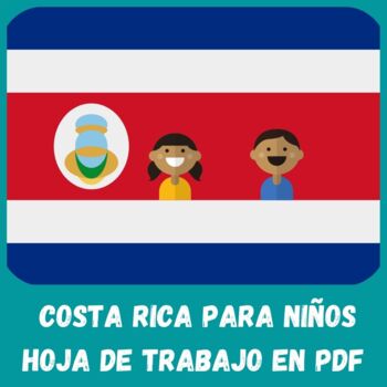 Preview of [ COSTA RICA ] Hojas de trabajo en PDF en ESPAÑOL