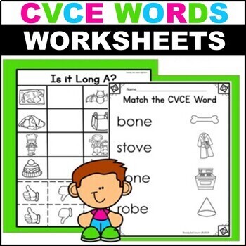 Phonics- Magic E / Long Vowel Silent E activities with Magic e Wands