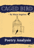 "Caged Bird" Poem Analysis Worksheet