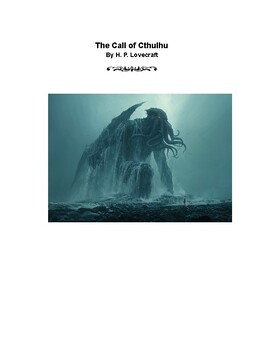 Preview of "Call of Cthulhu" By H.P. Lovecraft