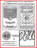"Campbell's Soup Can" by Andy Warhol COLLABORATIVE Activit