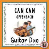 Easy Guitar Ensemble Can-Can Duo Arrangement