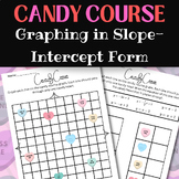 "Candy Course" a Valentine's Themed- Graphing with Slope-I