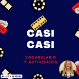 "Casi Casi" Movie Vocabulary and Activities