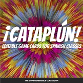 ¡Cataplún! game for Spanish classes - Editable game card template
