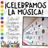 ¡Celebramos La Música! - Latinx/Hispanic Heritage Month Display